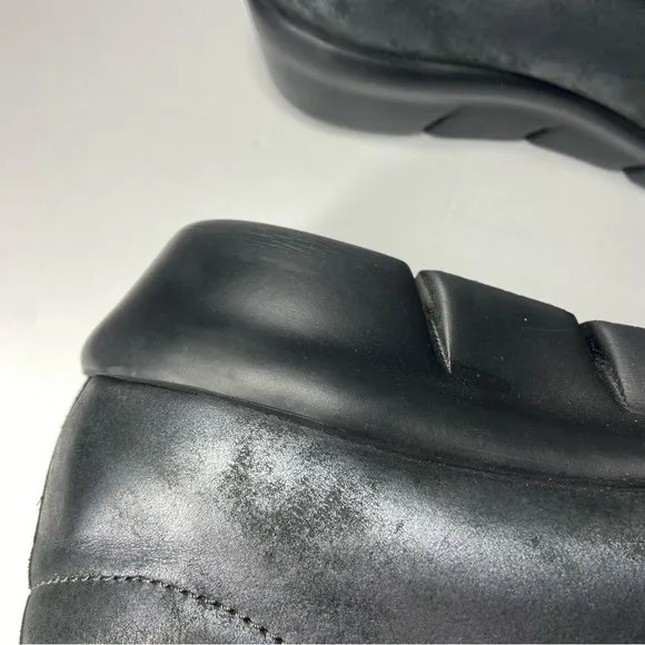 Wolky Size EU 41 US 9.5 Women’s Cursa Black Gray Metallic Slip On Shoes Comfort