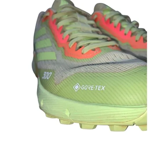 Womens Adidas Terrex Agravic Flow 2 GTX GORETEX sz 10 H03383 Trail Running Shoe