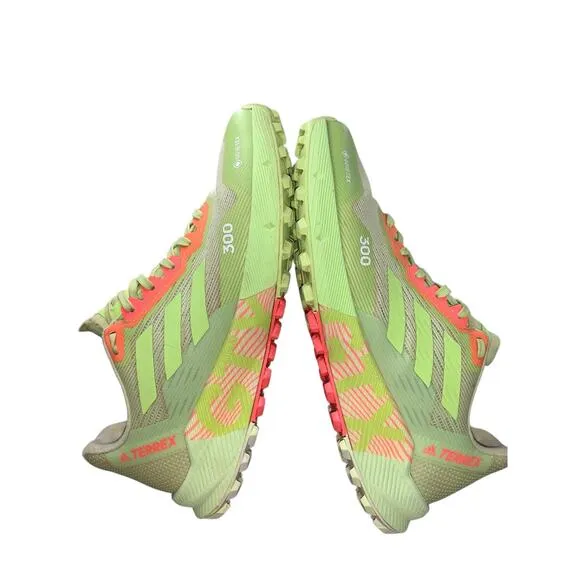 Womens Adidas Terrex Agravic Flow 2 GTX GORETEX sz 10 H03383 Trail Running Shoe