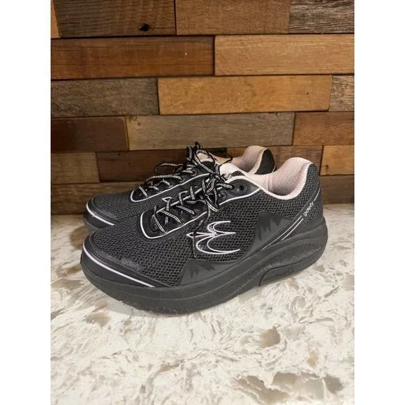 Women's GDEFY Mighty Walk Athletic Shoes Black, Purple