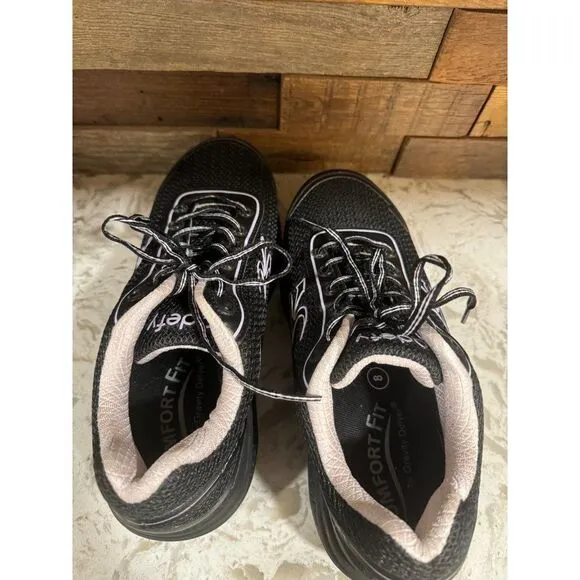 Women's GDEFY Mighty Walk Athletic Shoes Black, Purple
