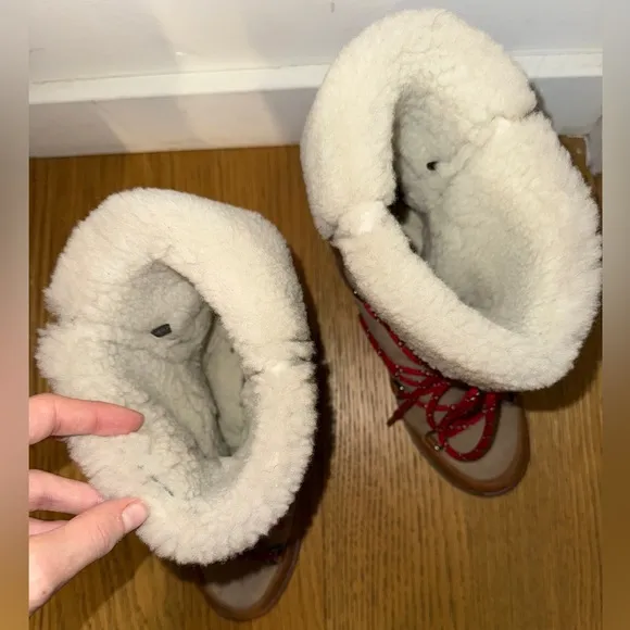 Women's Isabel Marant ‘Nowly’ Shearling-Lined Boots