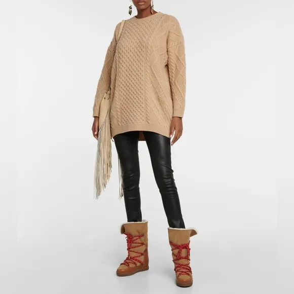 Women's Isabel Marant ‘Nowly’ Shearling-Lined Boots