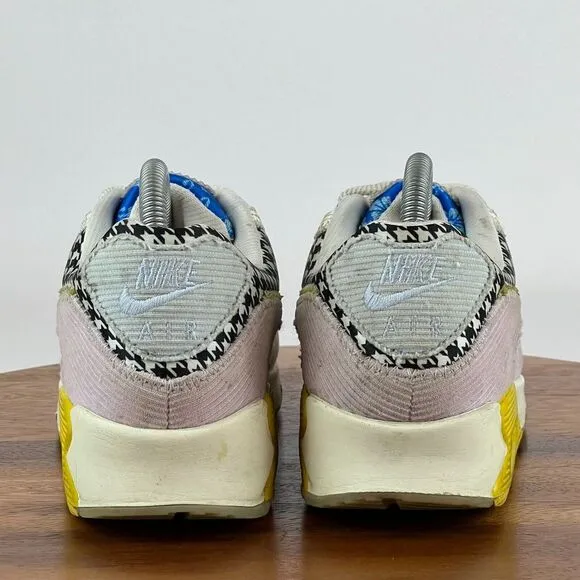 Womens‎ Nike Air Max 90 Patchwork Athletic Shoes Sneakers Size 8.5 M GUC