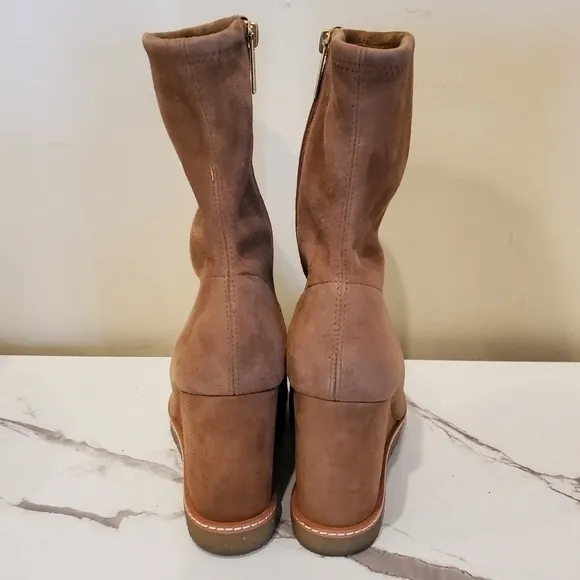 Women's Veronica‎ Beard Arlo Wedge Boots Size 9.5