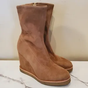 Women's Veronica‎ Beard Arlo Wedge Boots Size 9.5