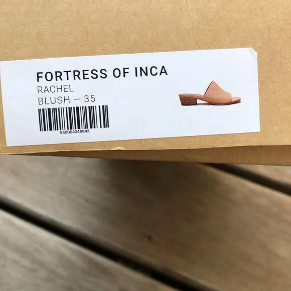WomensFortress of Inca Blush Rachel Slide Sandals