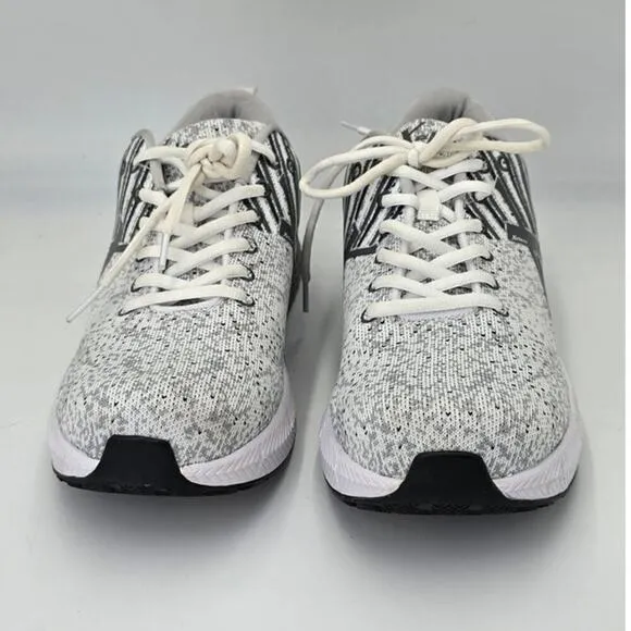 Xelero Steadfast Knit White Gray Sneakers X52806W Healthy Running Shoes Men's 10