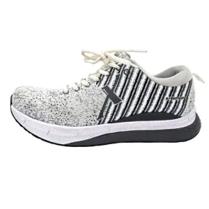 Xelero Steadfast Knit White Gray Sneakers X52806W Healthy Running Shoes Men's 10