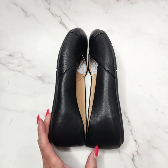 Xero Shoes Phoenix Black Leather Ballet Flats Comfort Closet Staple Women's 9