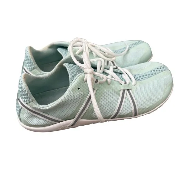 Xero Speed Force Aqua Blue Barefoot Trail Lace Up Shoes Sneakers Womens Sz 11.5