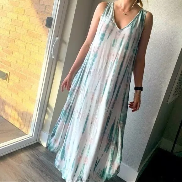 Young Fabulous &amp; Broke -Venus Toe Dye Maxi Dress