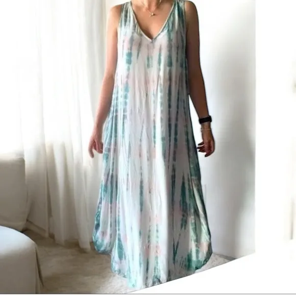 Young Fabulous &amp; Broke -Venus Toe Dye Maxi Dress