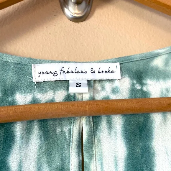 Young Fabulous &amp; Broke -Venus Toe Dye Maxi Dress
