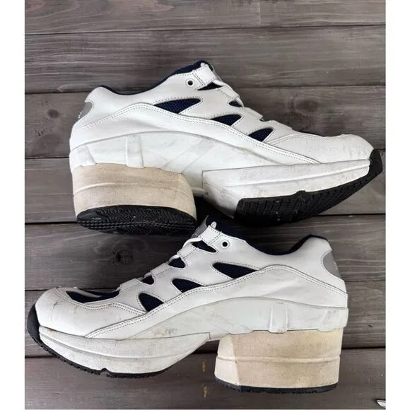 Z-Coil Freedom Classic White Covered Coil Comfort Support Sneaker Shoes Size 12