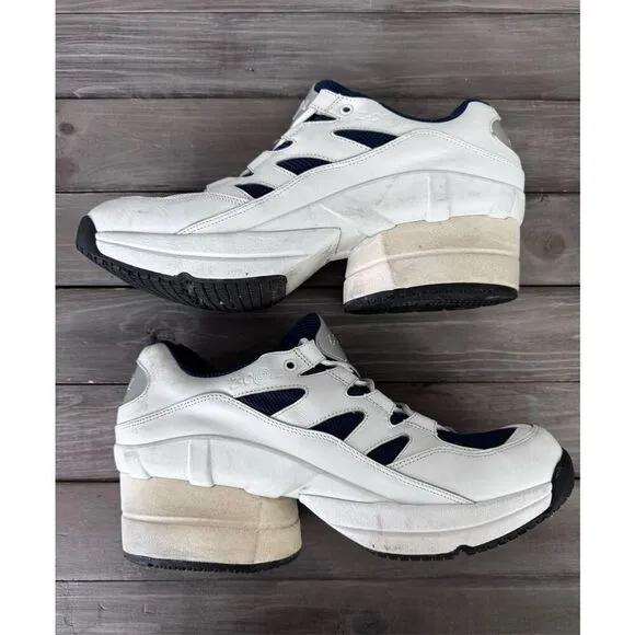 Z-Coil Freedom Classic White Covered Coil Comfort Support Sneaker Shoes Size 12