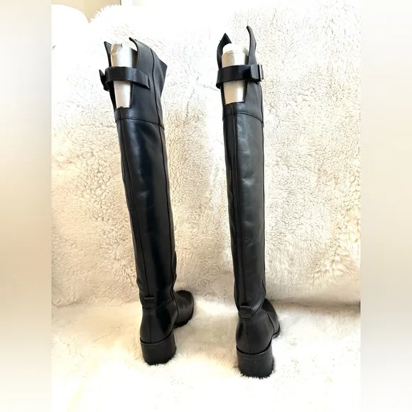 Zara Over The Knee Black Boots Brand Newsize 40 / US Size 9