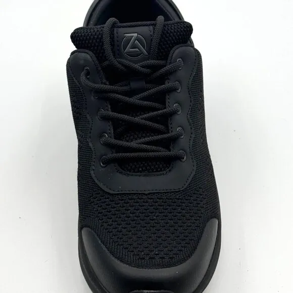 Zeba Hands-Free Mens Sneakers Jet Black Mesh 11 Comfortable Walking Shoes