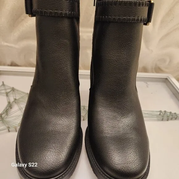 ZODIAC Black &quot;Rexx&quot; Booties. NIB. Size 6.5