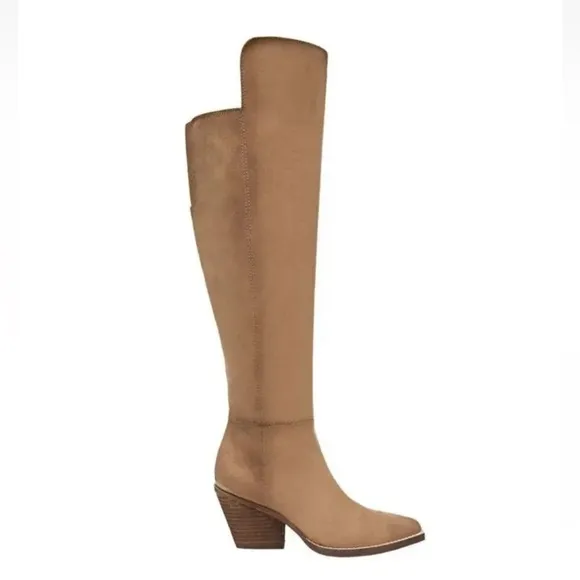 Zodiac Ronson Women's Over-The-knee Suede Western Hight-heels Boots Size 8.5M