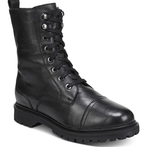 Zodiac Women's Bruna Lace-Up Combat Boots size 9.