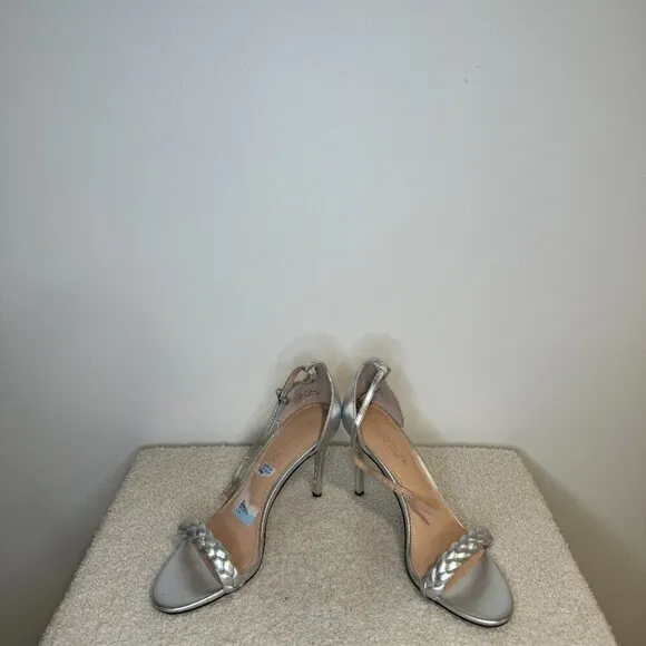 Zoe By Rachel Zoe | Ella Metallic Dress Sandals | Silver